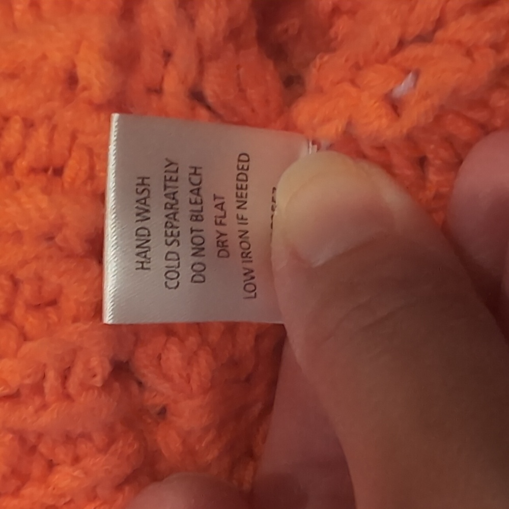Colorful Chunky Knit Sweater Piper And Scoot Boutique Baevely Small NWOT - Picture 7 of 7